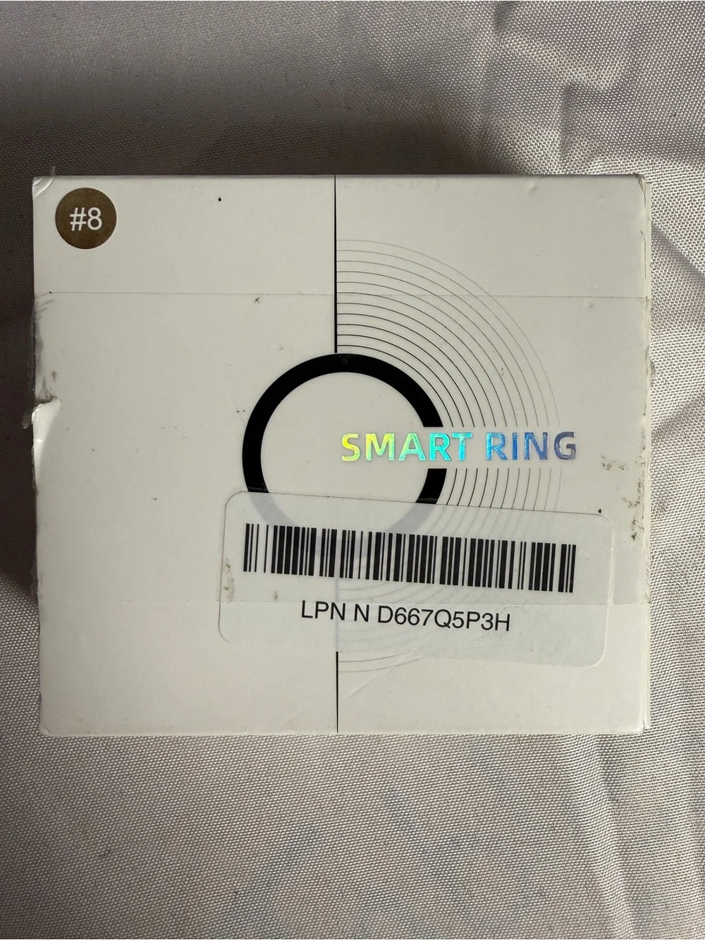 Smart Ring Size 8 - Gold Smart Ring